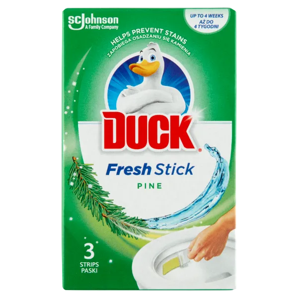 Duck Fresh Stick zselés WC-öblítő csík 27g Fenyő termékhez kapcsolódó kép