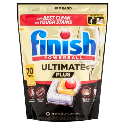 Finish Ultimate Plus All in 1 mosogatógép kapszula 72db Lemon termékhez kapcsolódó kép