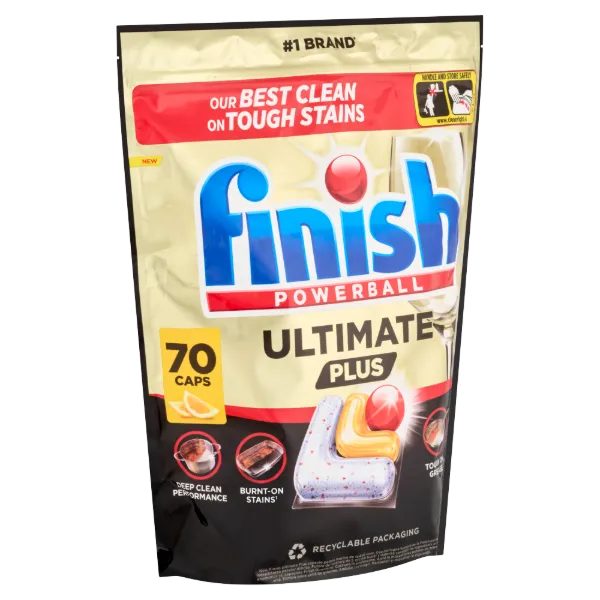 Finish Ultimate Plus All in 1 mosogatógép kapszula 72db Lemon termékhez kapcsolódó kép