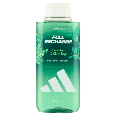 Adidas férfi tusfürdő 400ml Vibes Full Recharge termékhez kapcsolódó kép