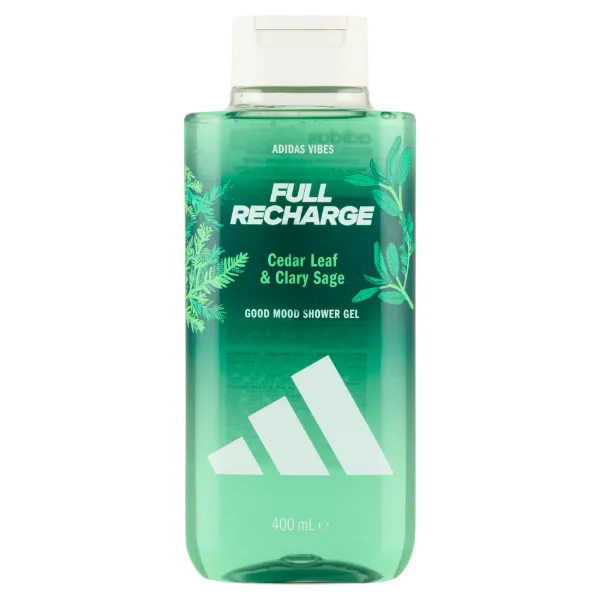 Adidas férfi tusfürdő 400ml Vibes Full Recharge termékhez kapcsolódó kép