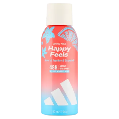 Adidas női deo spray 150ml Vibes Happy Feels termékhez kapcsolódó kép