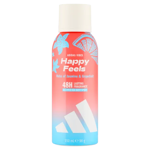 Adidas női deo spray 150ml Vibes Happy Feels termékhez kapcsolódó kép