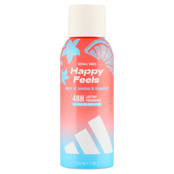 Adidas női deo spray 150ml Vibes Happy Feels termékhez kapcsolódó kép