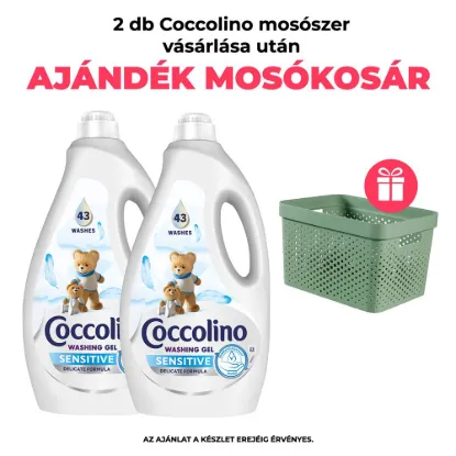 Coccolino Sensitive mosógél 43 mosás 1,72 l termékhez kapcsolódó kép
