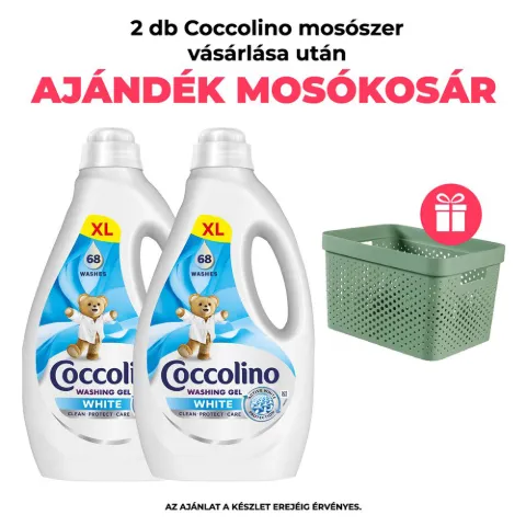 Coccolino White mosógél fehér ruhákhoz 68 mosás 2,72 l termékhez kapcsolódó kép