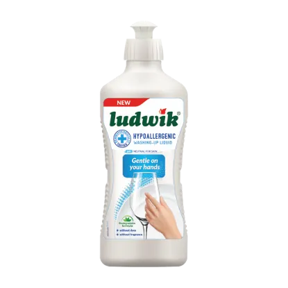 LUDWIK mosogatószer 450g - antiallergén, illatmentes (20db/#) termékhez kapcsolódó kép