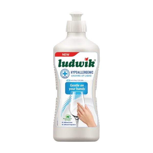 LUDWIK mosogatószer 450g - antiallergén, illatmentes (20db/#) termékhez kapcsolódó kép