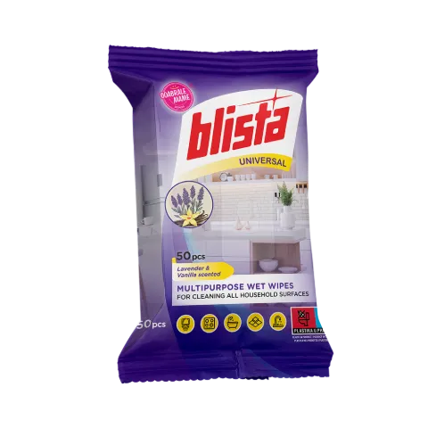 BLISTA nedves törlőkendő UNIVERZÁLIS 50/1 - alma illat termékhez kapcsolódó kép