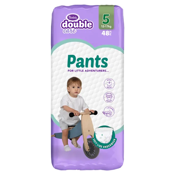 Violeta Double Care Pants bugyipelenka 5-ös méret (12-17 kg) 48db (4/#) termékhez kapcsolódó kép