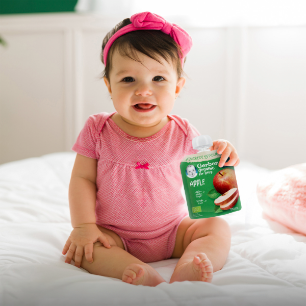 GERBER BIO GYUMOLCSPURE ALMA 80 g termékhez kapcsolódó kép