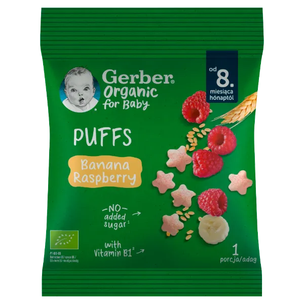 GERBER BIO GABONASNACK BANAN. MALN. 7 g termékhez kapcsolódó kép