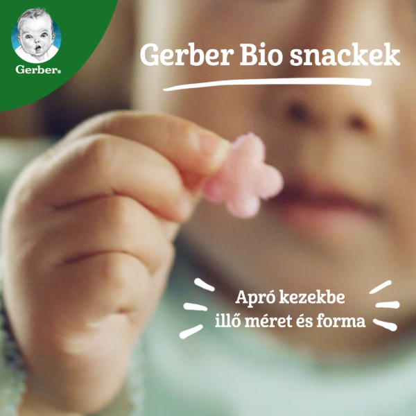 GERBER BIO GABONASNACK BANAN. MALN. 7 g termékhez kapcsolódó kép
