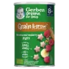 Gerber bio gabonasnack banán-málna 8 hónapos kortól 35g termékhez kapcsolódó kép