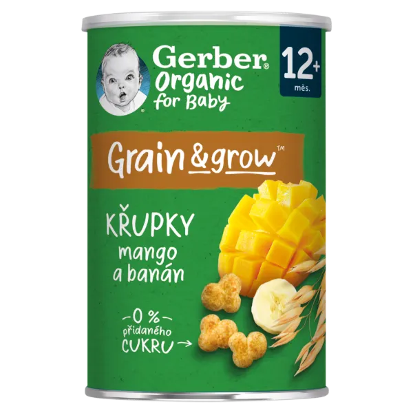 Gerber bio gabonasnack mangó-banán 35g termékhez kapcsolódó kép