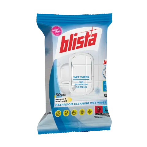 BLISTA nedves törlőkendő FÜRDŐSZOBA 50/1 termékhez kapcsolódó kép