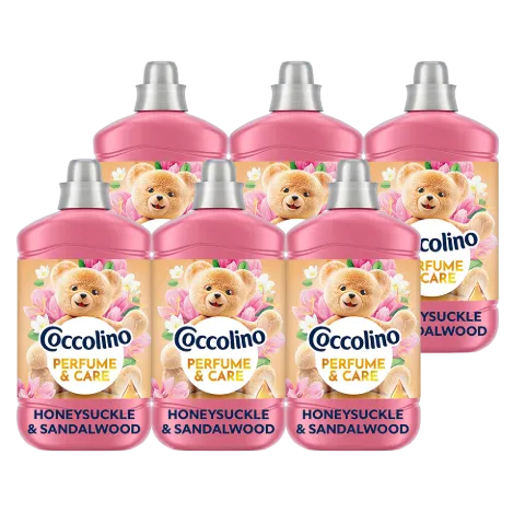 Coccolino Perfume & Care Honeysuckle & Sandalwood öblítőkoncentrátum 70 mosás 1610 ml termékhez kapcsolódó kép