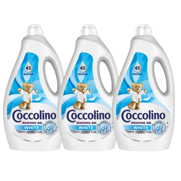 Coccolino White mosógél fehér ruhákhoz 45 mosás 1,8 l termékhez kapcsolódó kép