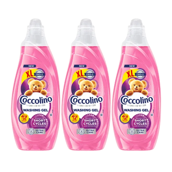 Coccolino Ultra Care mosógél gyors mosáshoz 54 mosás 2160 ml termékhez kapcsolódó kép