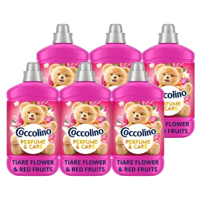 Coccolino Perfume & Care Tiare Flower & Red Fruits öblítőkoncentrátum 70 mosás 1610 ml termékhez kapcsolódó kép
