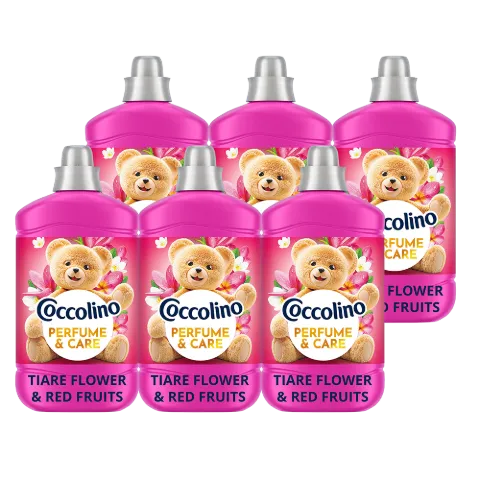 Coccolino Perfume & Care Tiare Flower & Red Fruits öblítőkoncentrátum 70 mosás 1610 ml termékhez kapcsolódó kép