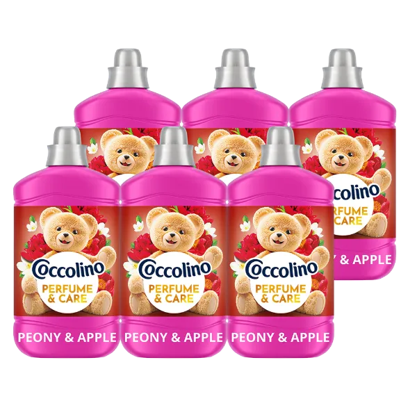 Coccolino Perfume & Care Peony & Apple öblítőkoncentrátum 70 mosás 1610 ml termékhez kapcsolódó kép