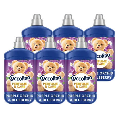 Coccolino Perfume & Care Purple Orchid & Blueberry öblítőkoncentrátum 70 mosás 1610 ml termékhez kapcsolódó kép