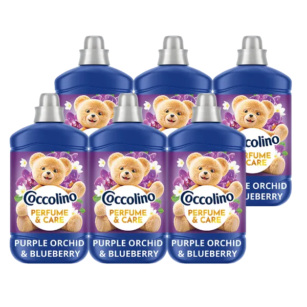 Coccolino Perfume & Care Purple Orchid & Blueberry öblítőkoncentrátum 70 mosás 1610 ml termékhez kapcsolódó kép