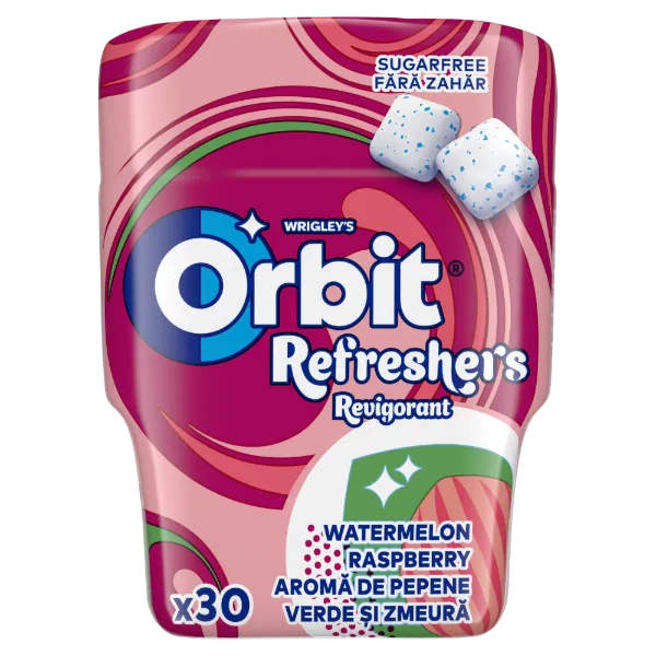 ORBIT REFRESHERS WATERMELON RASPBERRY 30 db termékhez kapcsolódó kép
