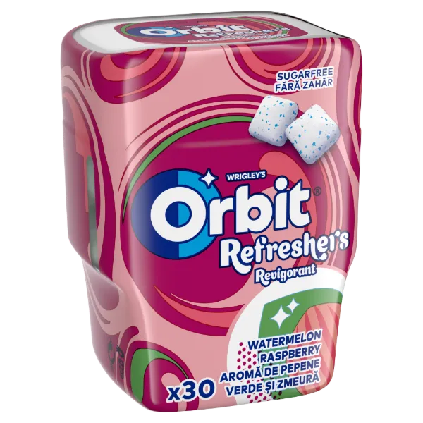 ORBIT REFRESHERS WATERMELON RASPBERRY 30 db termékhez kapcsolódó kép