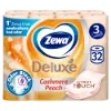 Zewa Deluxe Cashmere Peach toalettpapír 3 rétegű 32 tekercs termékhez kapcsolódó kép