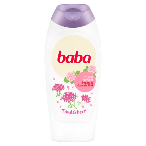 BABA tusfürdő Bodza&Rózsavíz 400ml termékhez kapcsolódó kép