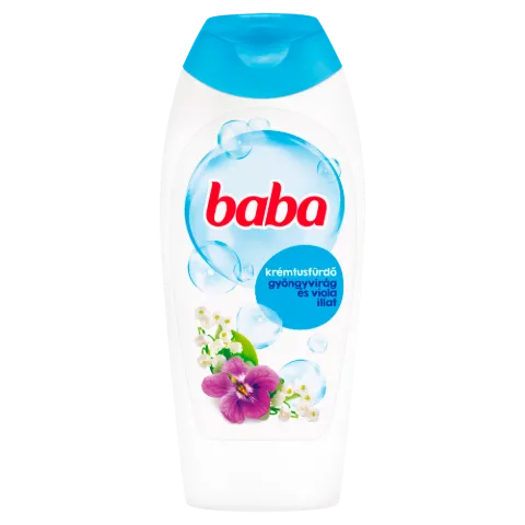 BABA tusfürdő Gyöngyvirág&Viola 400ml termékhez kapcsolódó kép