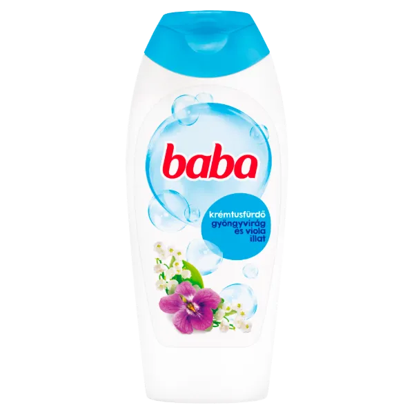 BABA tusfürdő Gyöngyvirág&Viola 400ml termékhez kapcsolódó kép
