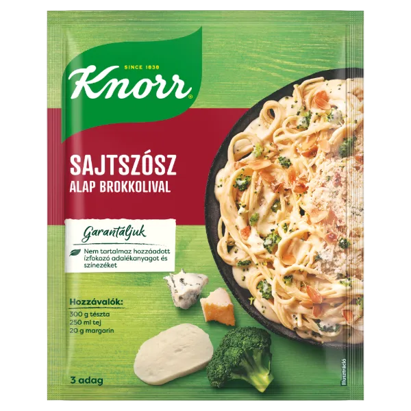 Knorr sajtszósz alap 29 g termékhez kapcsolódó kép