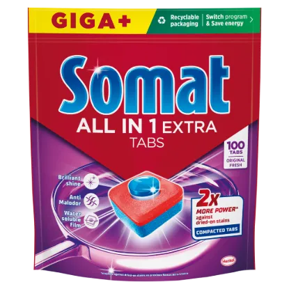 Somat All in One Extra 100 Tabs 100 db termékhez kapcsolódó kép