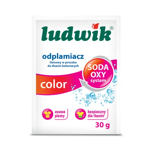 LUDWIK folteltávolító por, tasakos 30g - színes ruhákhoz (18/#) termékhez kapcsolódó kép