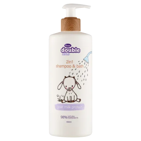 VIOLETA Double Care sampon és habfürdő 2in1 400ml (15db/#) termékhez kapcsolódó kép