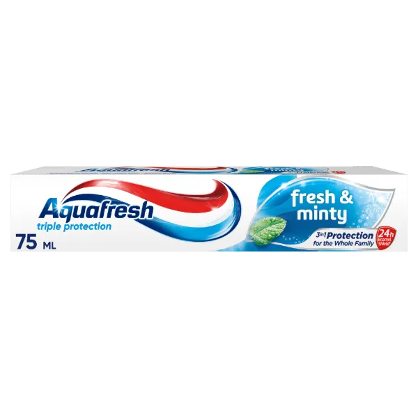 Aquafresh Fresh & Minty fluoridos fogkrém 75 ml termékhez kapcsolódó kép