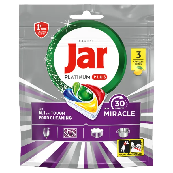 Jar Plat Plus 5C  Lemon  3db termékhez kapcsolódó kép