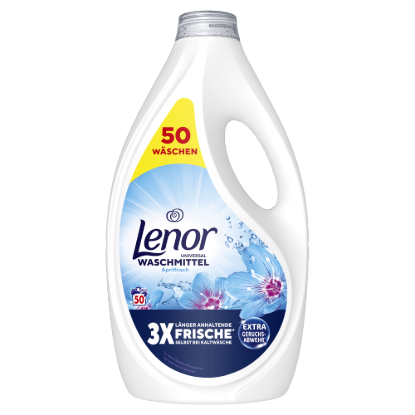 Lenor folyékony mossószer 50 mosás 2,25l April Fresh termékhez kapcsolódó kép
