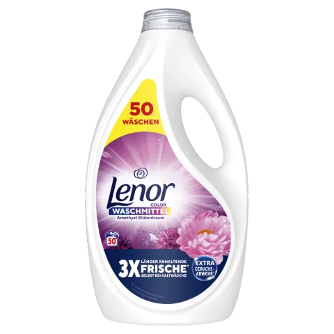 Lenor folyékony mossószer 50 mosás 2,25l Amethyst Flower Color termékhez kapcsolódó kép