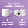 Zewa Smart 3 rétegű toalettpapír 8=16 tekercs termékhez kapcsolódó kép