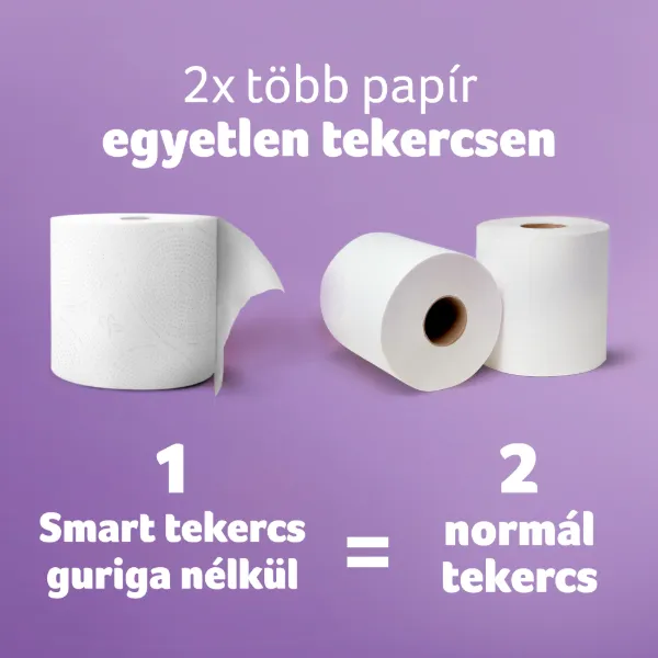 Zewa Smart 3 rétegű toalettpapír 8=16 tekercs termékhez kapcsolódó kép