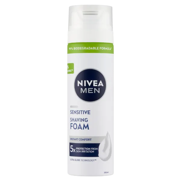 NIVEA MEN Sensitive borotvahab 200 ml termékhez kapcsolódó kép