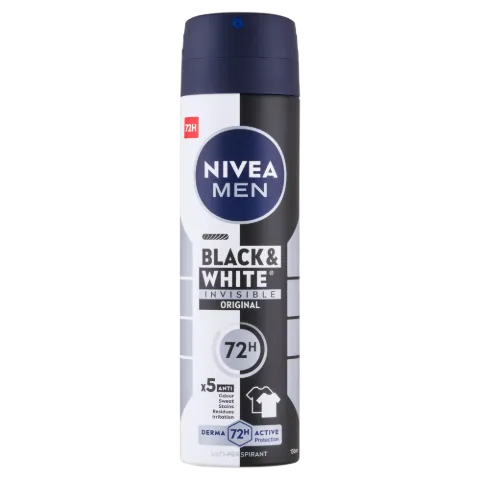 NIVEA MEN Black & White Invisible Original izzadásgátló 150 ml termékhez kapcsolódó kép