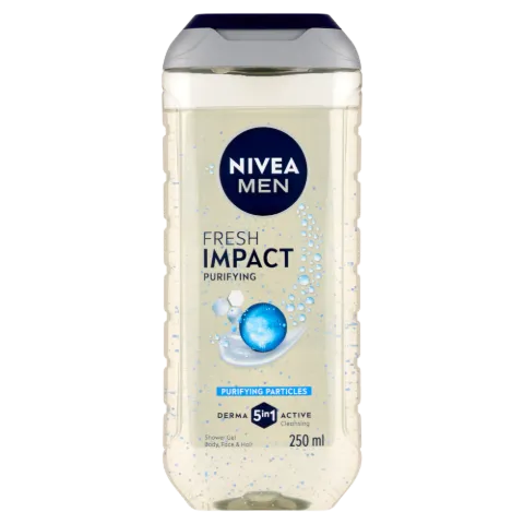 NIVEA MEN Pure Impact 3 az 1-ben tusfürdő testre, arcra, hajra 250 ml termékhez kapcsolódó kép