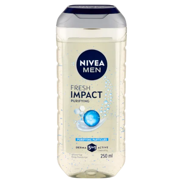 NIVEA MEN Pure Impact 3 az 1-ben tusfürdő testre, arcra, hajra 250 ml termékhez kapcsolódó kép
