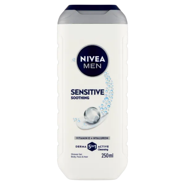NIVEA MEN Sensitive 3 az 1-ben tusfürdő testre, arcra, hajra 250 ml termékhez kapcsolódó kép
