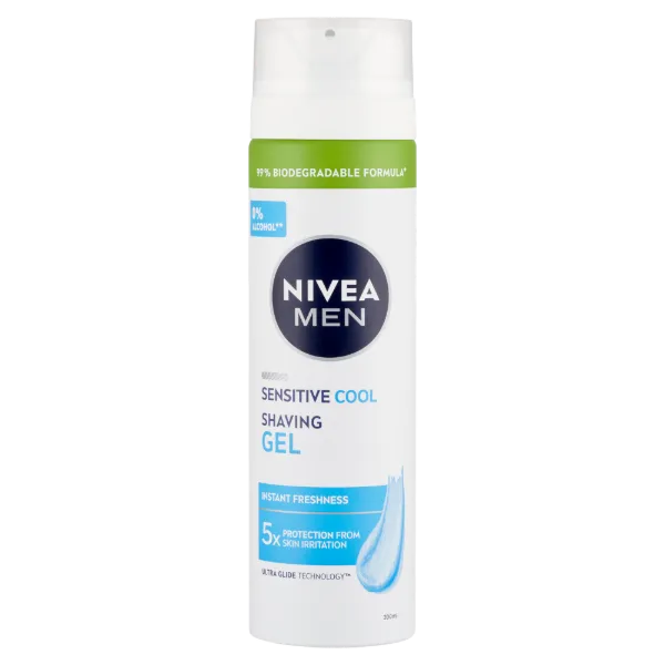 NIVEA MEN Sensitive Cool borotvagél 200 ml termékhez kapcsolódó kép